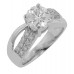 2.23 ct Ladies Round Cut Diamond Engaement Ring in F Color VS-2 Clarity